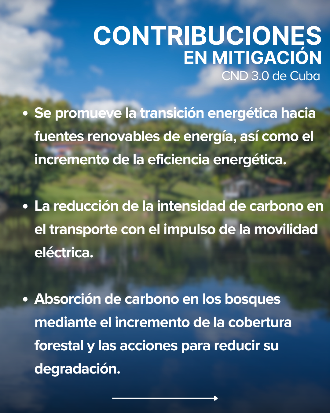 Contribución Nacionalmente Determinada de Cuba